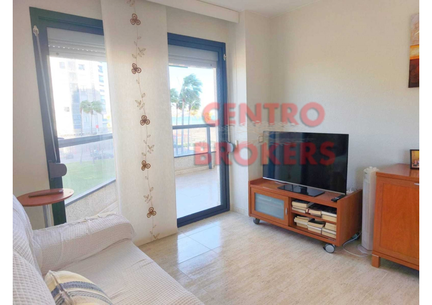 Apartament w I linii plaży z basenem w Cullera, Walencja